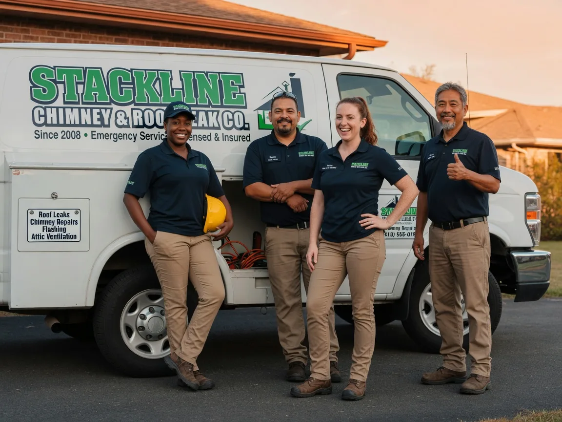Chimney flashing repair company in Dover, OH